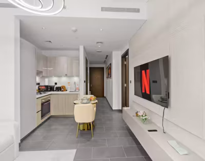 Elegant 1BR w/ Bedroom Balcony | Sobha Crest